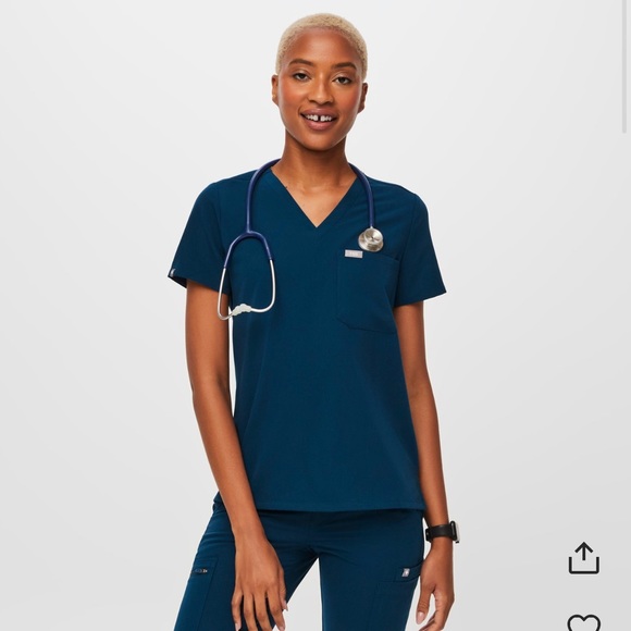 Figs Tops Figs Deep Reef Scrub Set Poshmark